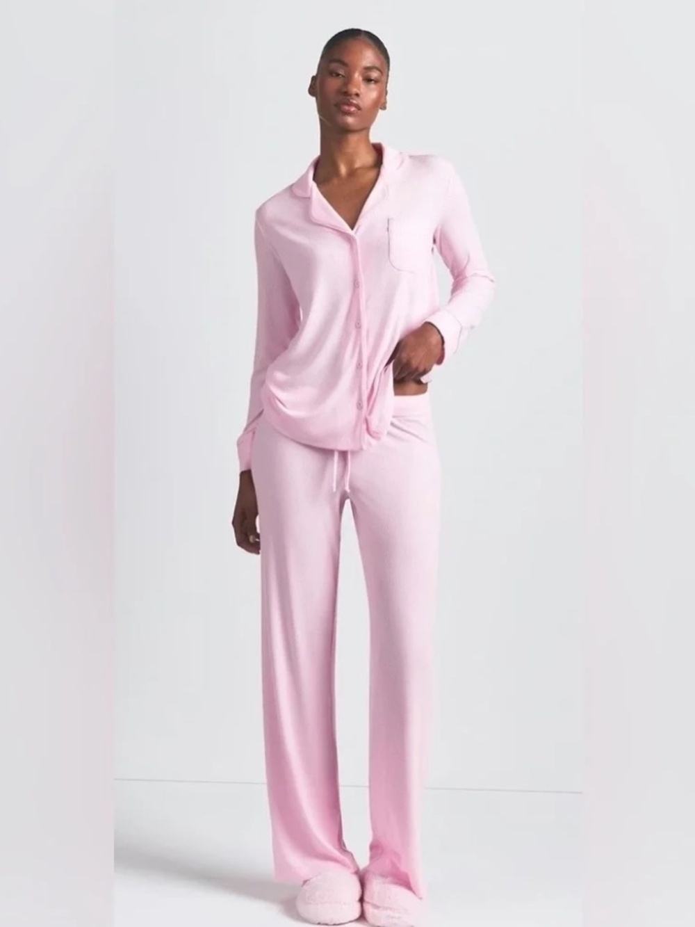 Skims Women's Soft Lounge Sleep Set┆L┆ Bloom Pink┆436